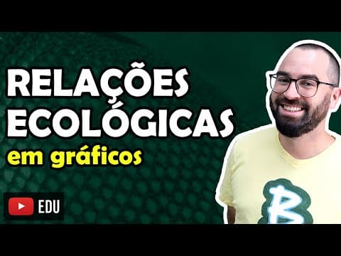 Thumbnail da aula: Relações Ecológicas em Gráficos - Aula 11 - Módulo VIII: Ecologia | Prof. Gui