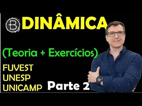 Thumbnail da aula: EXERCÍCIOS DE DINÂMICA | PROJETO FUVEST - UNICAMP - UNESP 2026 |  Professor Boaro