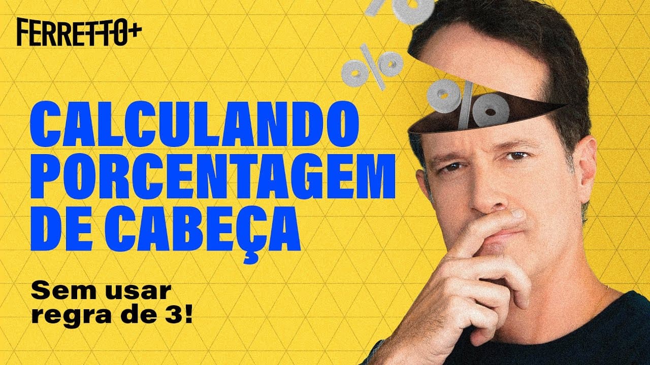 Thumbnail: Calculando Porcentagem de Cabeça no ENEM | Ferretto+