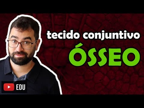 Thumbnail da aula: Tecido Conjuntivo Ósseo - Aula 08 - Módulo VII: Histologia e Fisiologia Humana | Prof. Gui