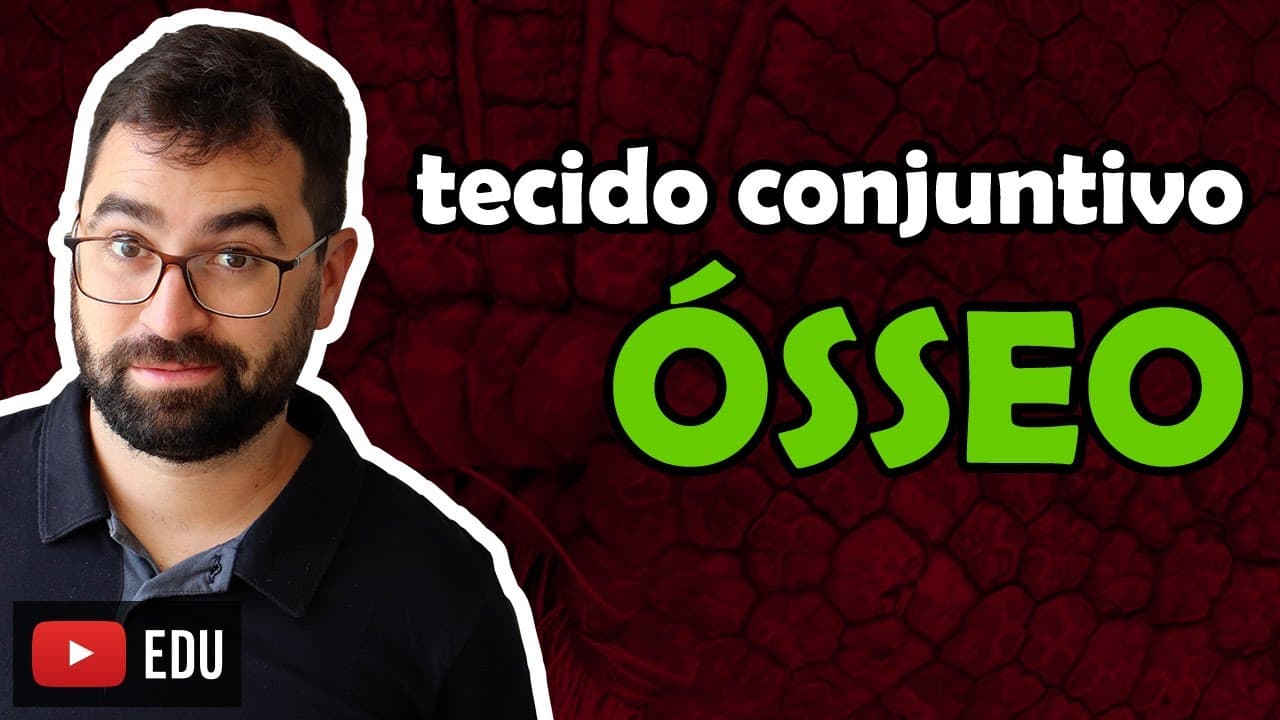 Thumbnail: Tecido Conjuntivo Ósseo - Aula 08 - Módulo VII: Histologia e Fisiologia Humana | Prof. Gui