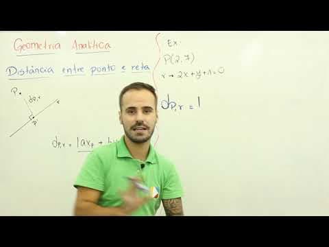 Thumbnail da aula: Matemática - Geometria analítica - Distância entre ponto e reta