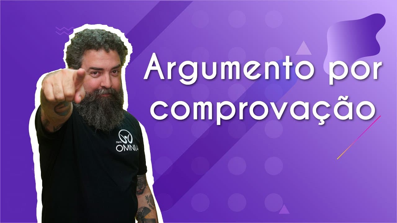 Thumbnail: Argumento por comprovação - Brasil Escola