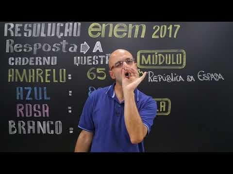 Thumbnail da aula: ENEM 2017 - Questão 65 de História (Caderno Amarelo)
