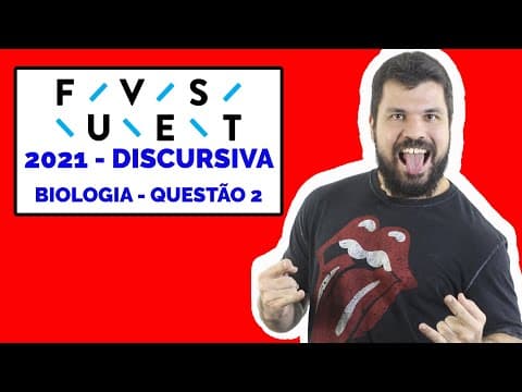Thumbnail da aula: FUVEST 2021 - Discursiva - Questão 2 - A hemocromatose juvenil é uma doença rara que pode ser causad