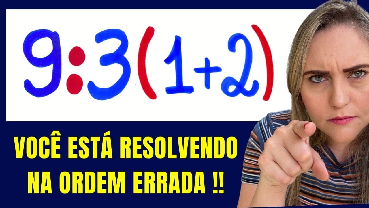 Thumbnail: 🤯😱 9 OU 1 ?? QUAL RESPOSTA CERTA ?? Matemática básica todo dia.📚🚀