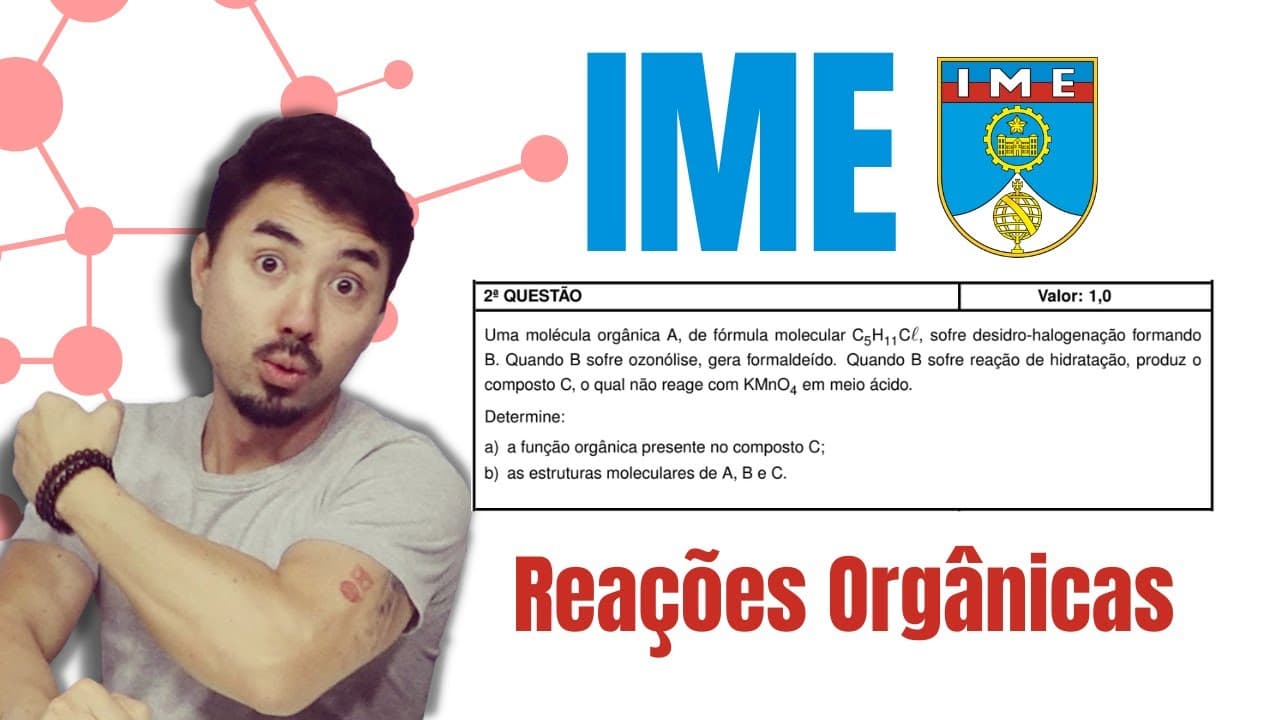 Thumbnail: Questão 2 | IME 2025/2025 | Química