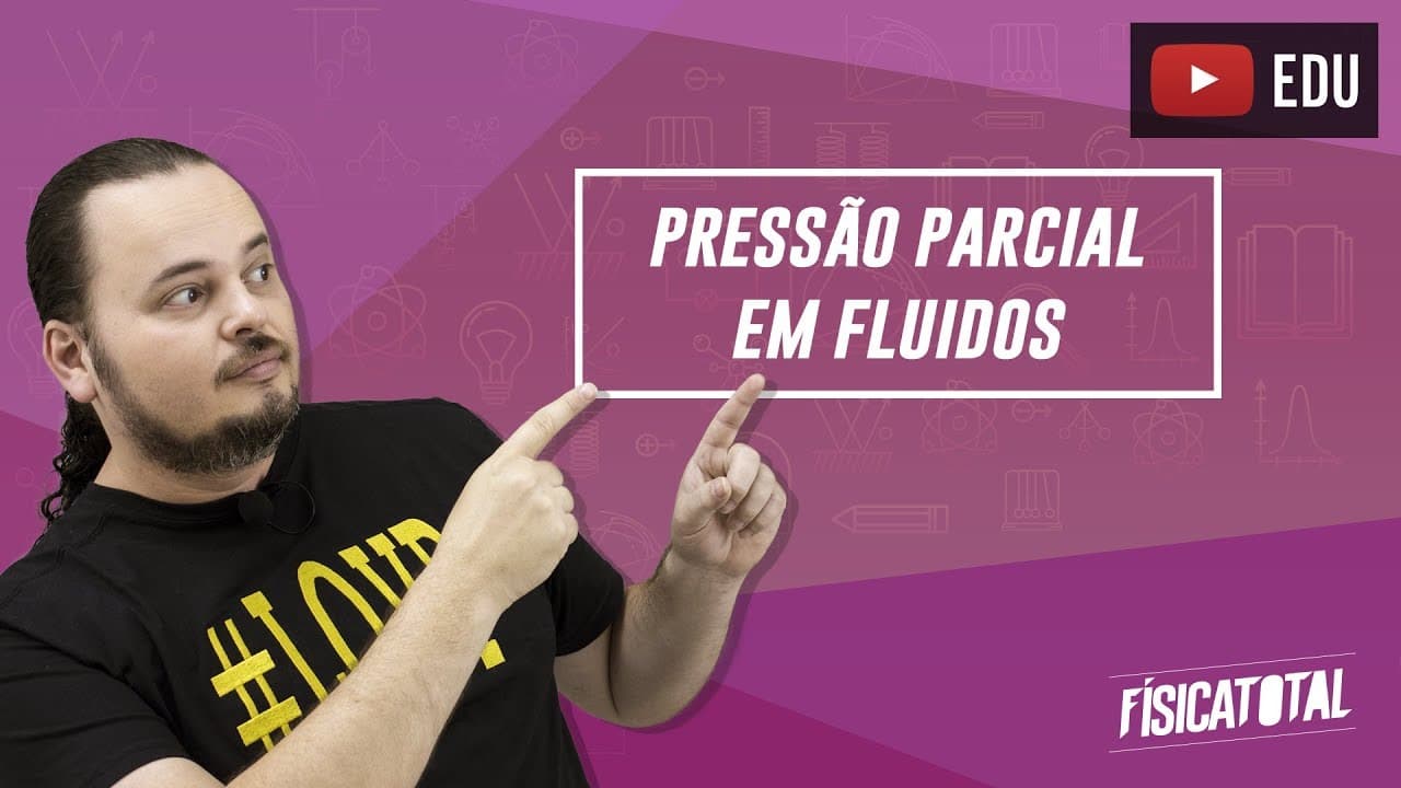Thumbnail: Pressão parcial em fluidos | pressão atmosférica e pulmonar | Física em Questões 100