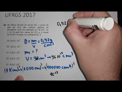 Thumbnail da aula: Resolução UFRGS 2017 - Questão 26