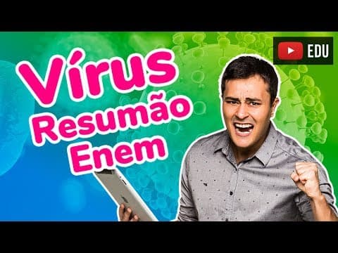 Thumbnail da aula: Vírus - Doenças - Resumão ENEM - Prof. Paulo Jubilut