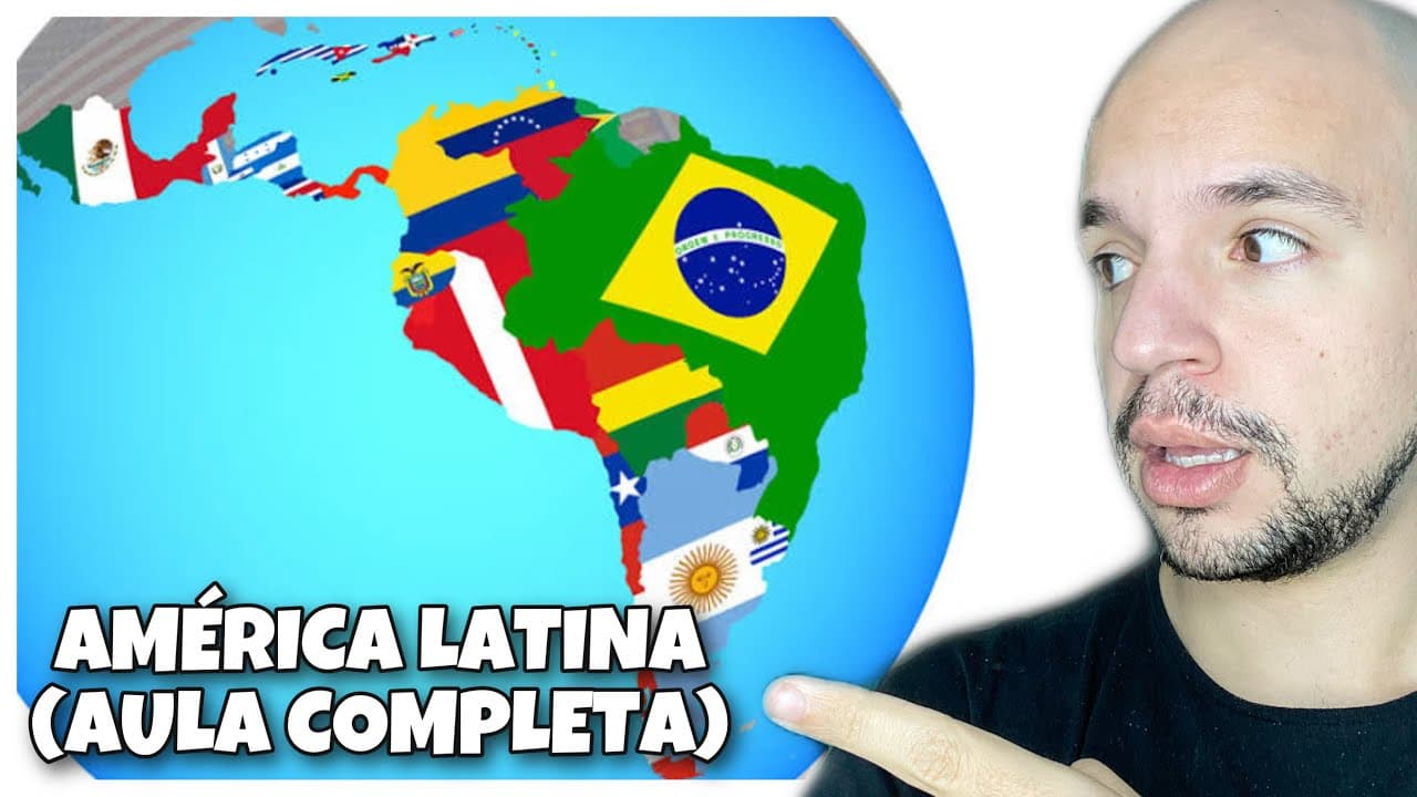 Thumbnail: América Latina (Aula completa): Aspectos naturais, socioeconômicos e geopolíticos| Ricardo Marcílio