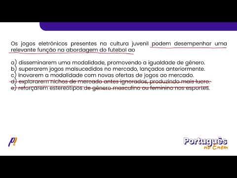 Thumbnail da aula: ENEM 2020 -  INTERPRETAÇÃO E INFERÊNCIA DE TEXTOS | Em 2000 tivemos a primeira experiência do...