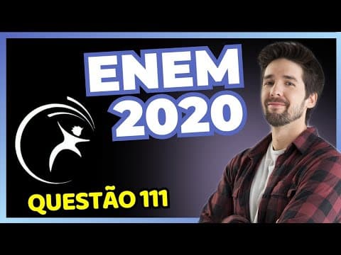 Thumbnail da aula: QUESTÃO ENEM 2020: Megaespetáculos com queima de grande quantidade de fogos de artifício em festas