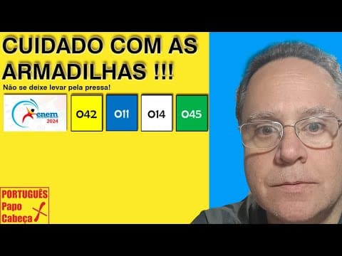 Thumbnail da aula: Questões do ENEM CLVII- Aula 711