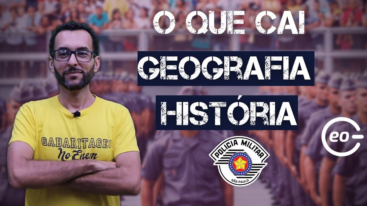 Thumbnail: | CONCURSO PM SP 2022| O QUE CAI EM GEOGRAFIA E HISTÓRIA |