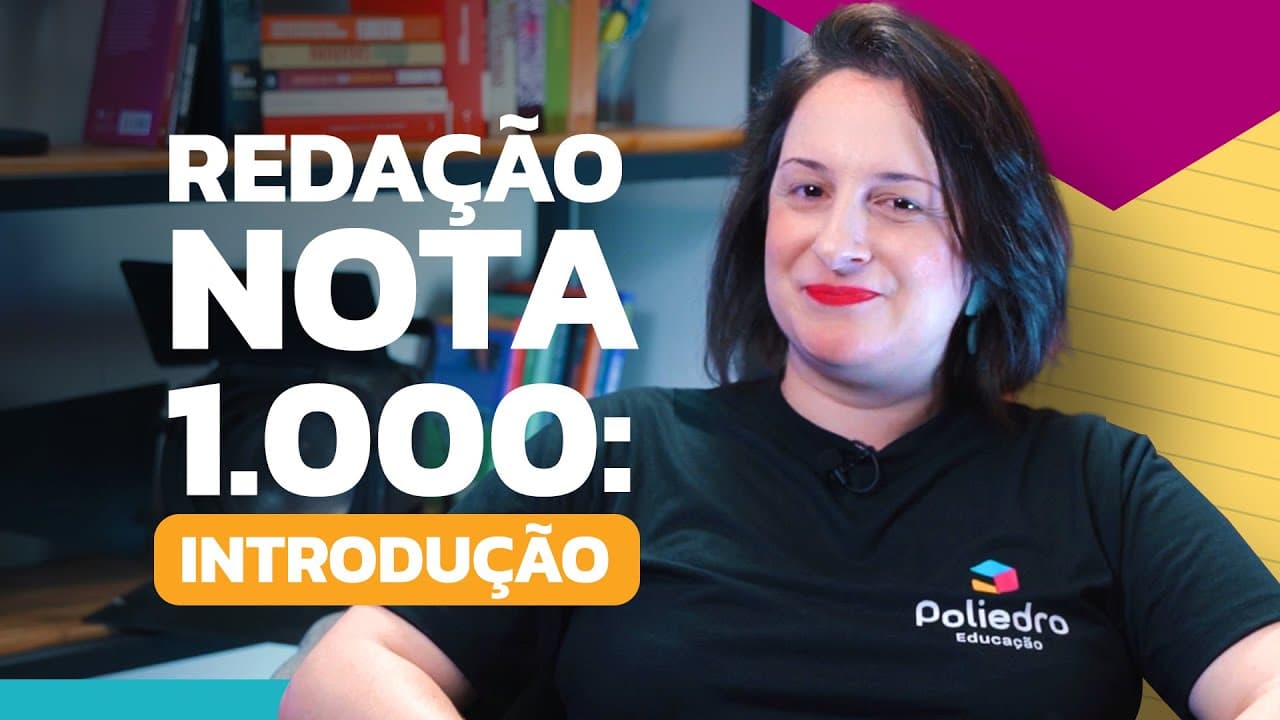 Thumbnail: Como escrever uma boa introdução para a redação do Enem? | Redação nota 1.000
