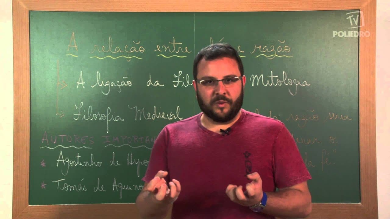 Thumbnail: Videoaulas Poliedro | Enem | A relação entre fé e razão