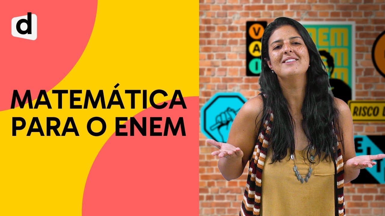 Thumbnail: COMO ESTUDAR MATEMÁTICA PARA O ENEM | PLANTÃO DESCOMPLICA