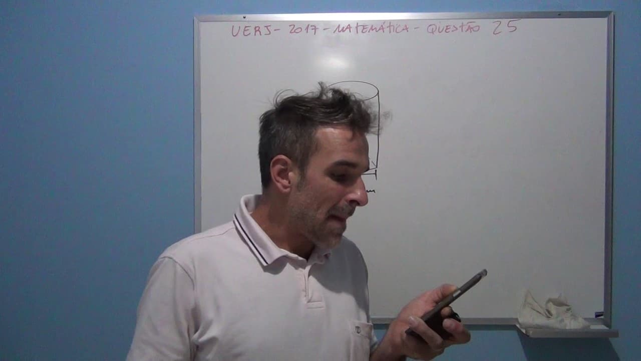 Thumbnail: UERJ 2017 MATEMÁTICA Questão 25