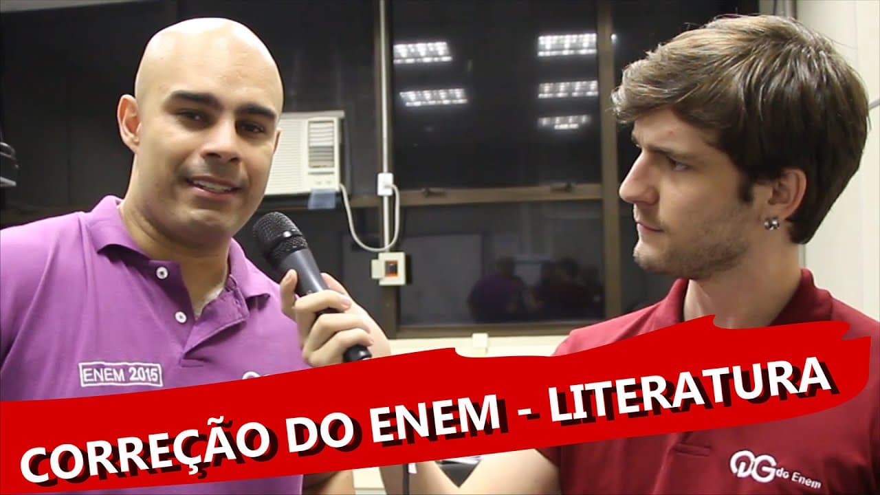 Thumbnail: Correção do Enem 2015 - Literatura