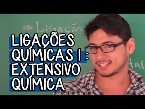 Thumbnail da aula: ELETRONEGATIVIDADE, TEORIA DO OCTETO E LIGAÇÕES IÔNICAS