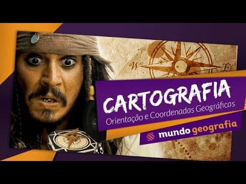 Thumbnail da aula: 🌎 Terra (3/6): Orientação e Coordenadas Geográficas - Geografia - ENEM