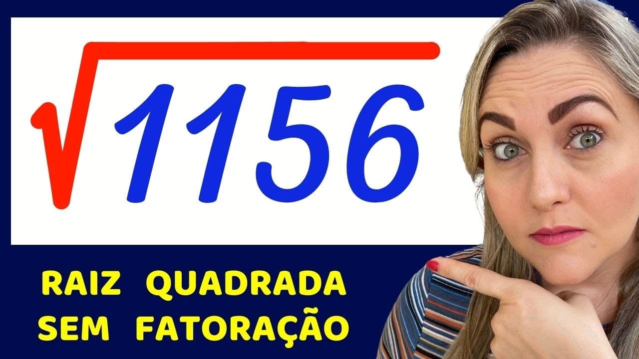 Thumbnail: 😱😱 OUTRA MANEIRA DE CALCULAR A RAIZ QUADRADA !!  Matemática básica todo dia.📚🚀