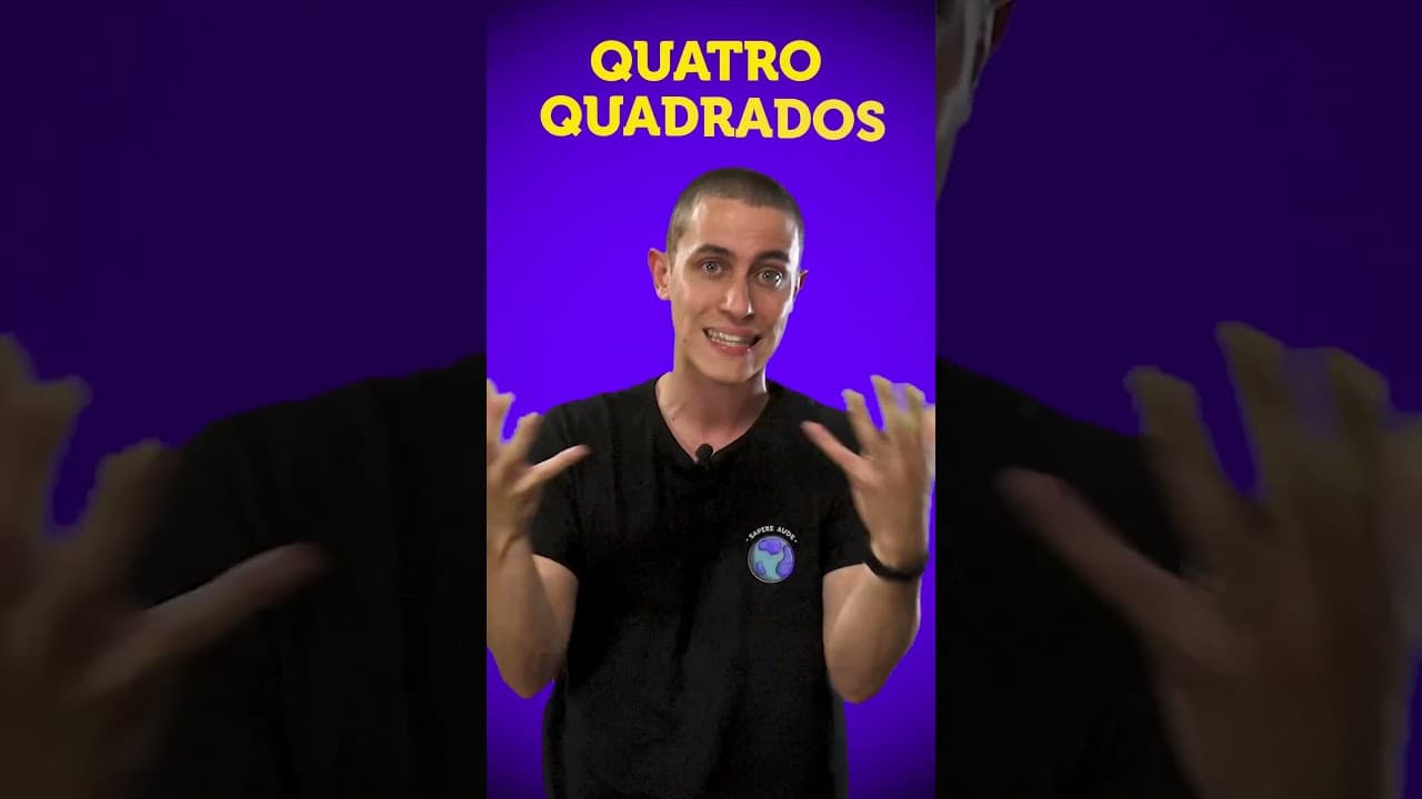 Thumbnail: Teorema dos 04 Quadrados #shorts