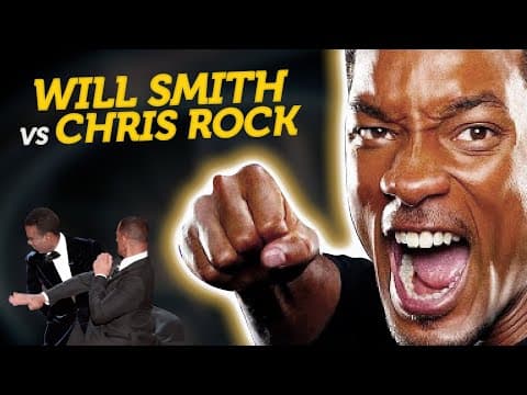 Thumbnail da aula: Will smith dá um tapa em chris rock na noite do oscar 2022 ( A FÍSICA do TAPA )