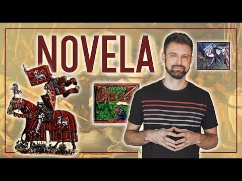 Thumbnail da aula: O QUE É A NOVELA NA LITERATURA