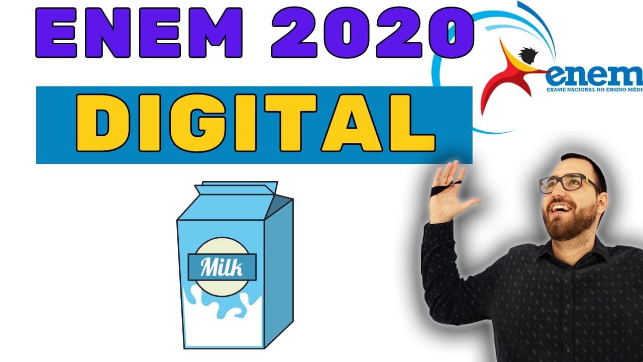 Thumbnail: ENEM 2020 DIGITAL | QUESTÃO 136 CADERNO AMARELO | VOLUME DE LEITE