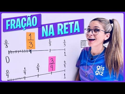Thumbnail da aula: FRAÇÃO NA RETA NUMÉRICA | COMO ENCONTRAR ?