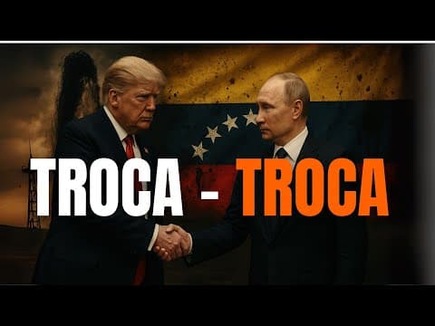 Thumbnail da aula: Será que PUTIN entregou a VENEZUELA para o TRUMP