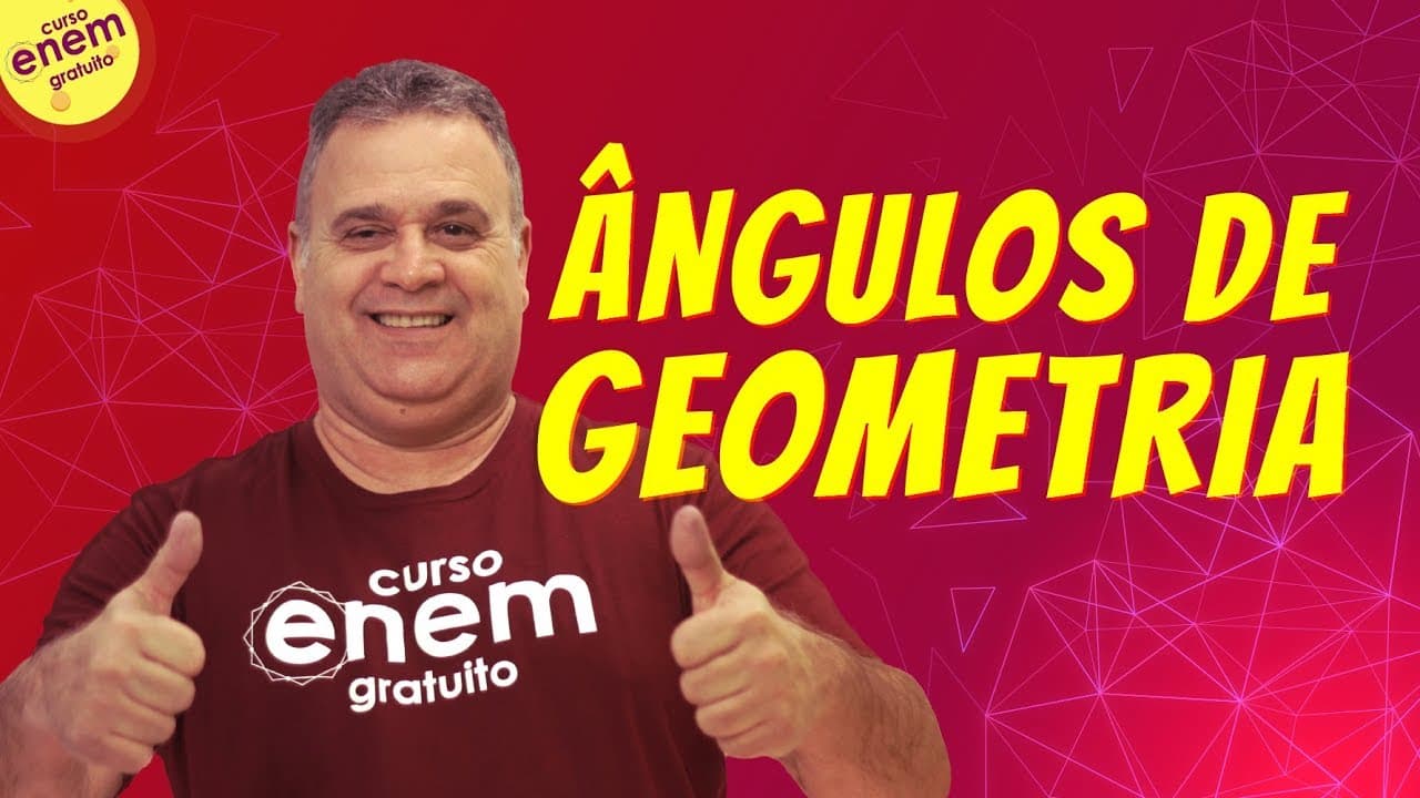Thumbnail: ÂNGULOS NA GEOMETRIA | Resumo de Matemática para o Enem