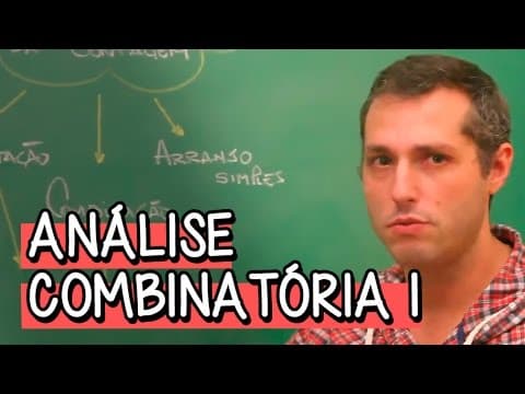 Thumbnail da aula: Análise Combinatória 1 - Extensivo Matemática | Descomplica