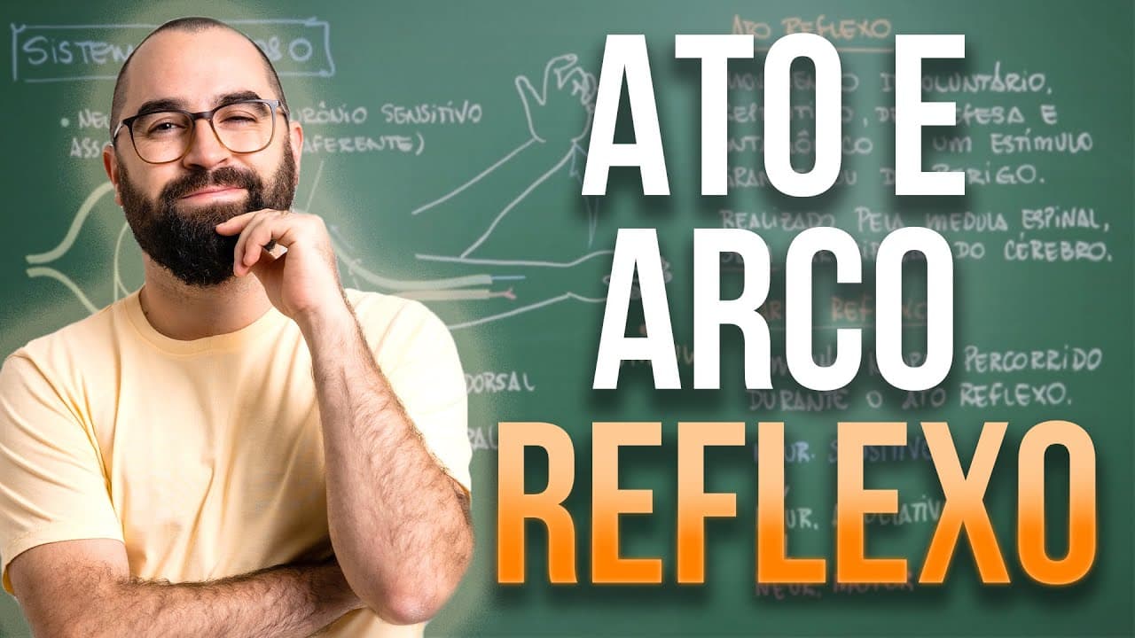 Thumbnail: Ato e Arco Reflexo - Aula 37 - Módulo 7: Fisiologia Humana