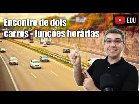 Thumbnail da aula: Encontro dos móveis função horária | Física do incrível zero!