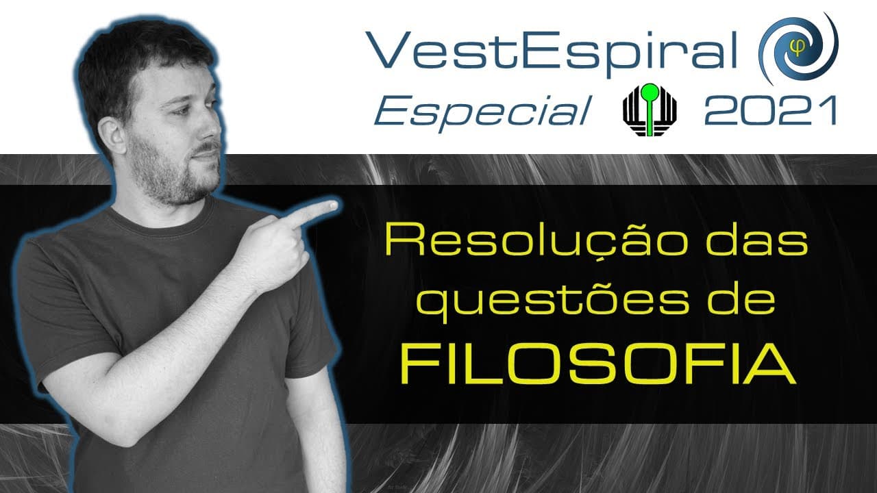 Thumbnail: VestEspiral especial UEL 2021 | Comentários e resolução das questões de Filosofia