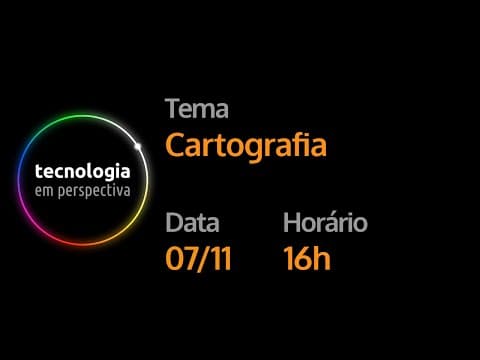 Thumbnail da aula: Dos mapas à cartografia web | AO VIVO