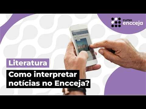 Thumbnail da aula: COMO INTERPRETAR NOTÍCIAS NO ENCCEJA? | INTERPRETAÇÃO DE TEXTO