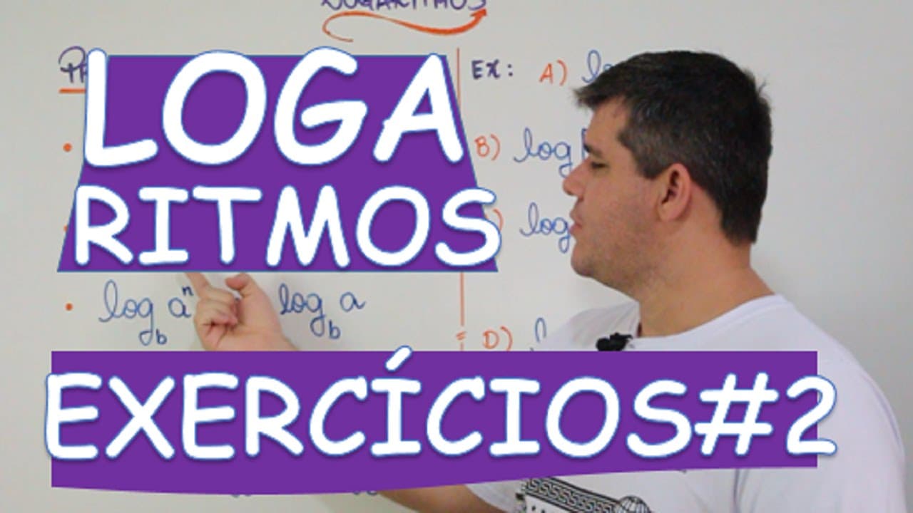 Thumbnail: LOGARITMO :  EXERCÍCIOS #2