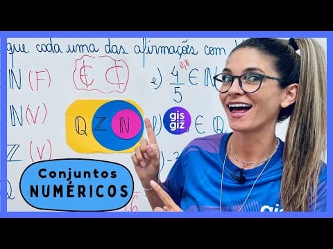 Thumbnail da aula: RELAÇÃO DE PERTINÊNCIA | PERTENCE E NÃO PERTENCE, CONTIDO E NÃO CONTIDO |