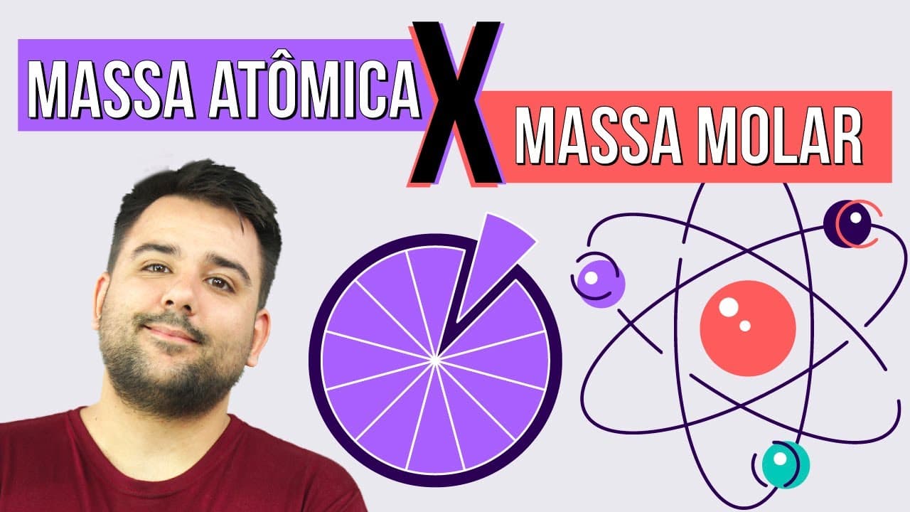 Thumbnail: MASSA ATÔMICA X MOL: como calcular, isótopos, massa molar | Resumo de Química para o Enem