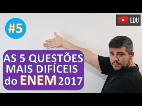 Thumbnail da aula: Questão 176 ENEM 2017