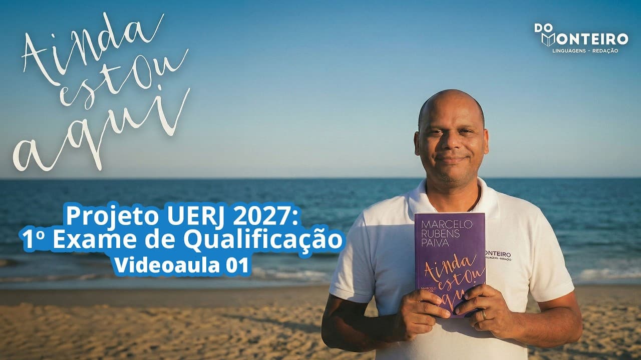Thumbnail: Sobre o livro Ainda Estou Aqui | Projeto UERJ 2027: 1º Exame de Qualificação