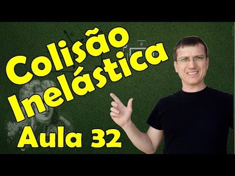 Thumbnail da aula: COLISÃO INELÁSTICA - DINÂMICA AULA 32 - Prof. Marcelo Boaro