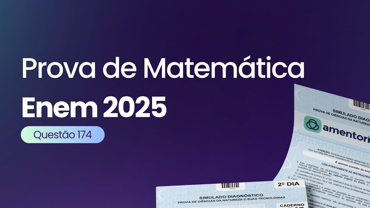 Thumbnail: Questão 174 | prova azul ENEM 2024 | Um carro que custa 60 mil reais é comercializado por uma