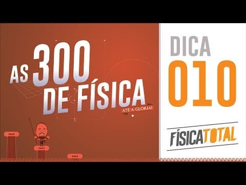 Thumbnail da aula: 010 - Cinemática Escalar - velocidade média - distância de alvo