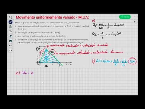 Thumbnail da aula: Movimento Uniformemente Variado - Questão de Revisão