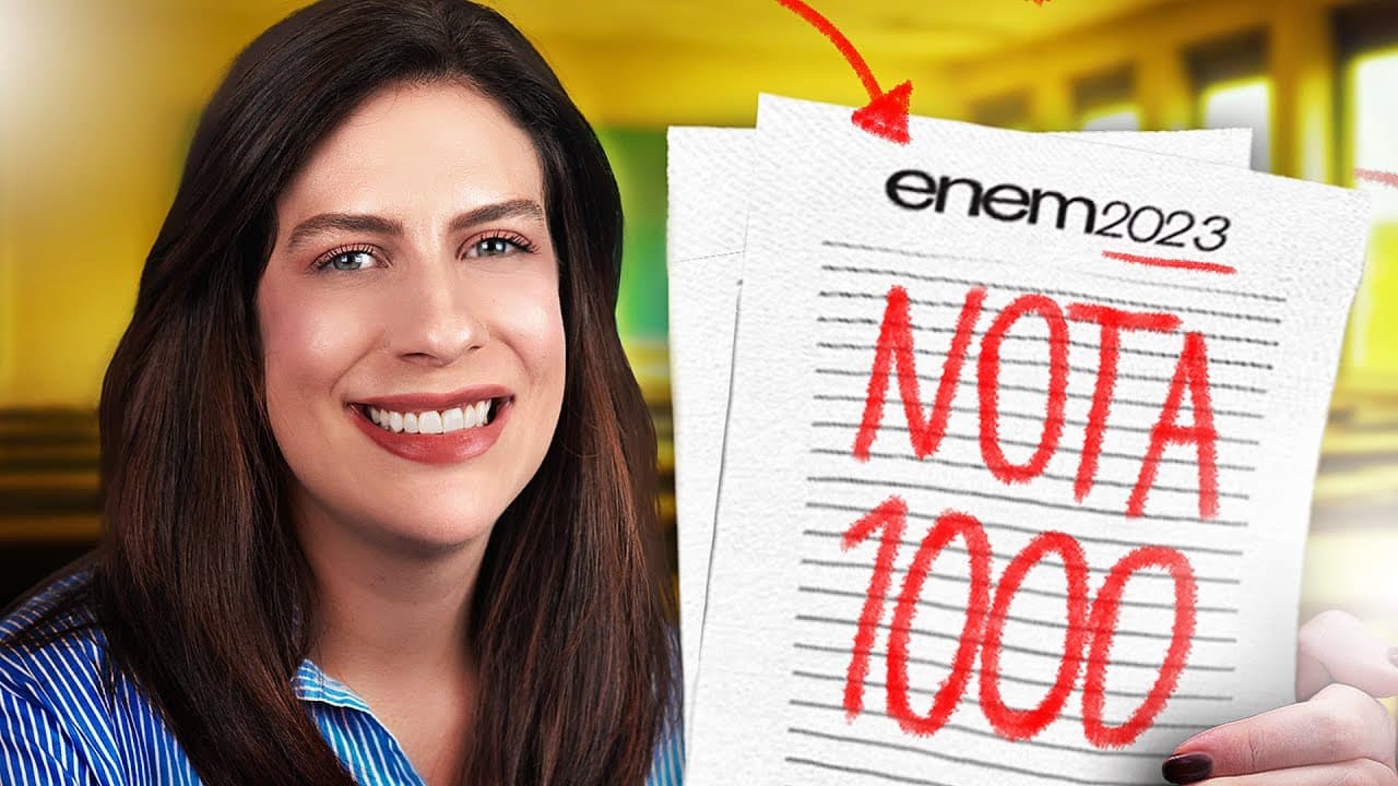 Thumbnail: Somos DUAS vezes NOTA MIL no ENEM 2023
